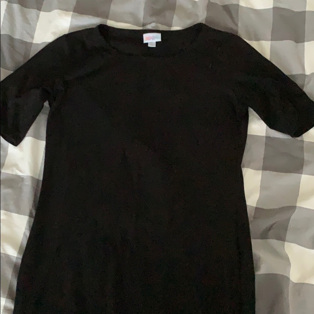 Black LuLaRoe Julia dress